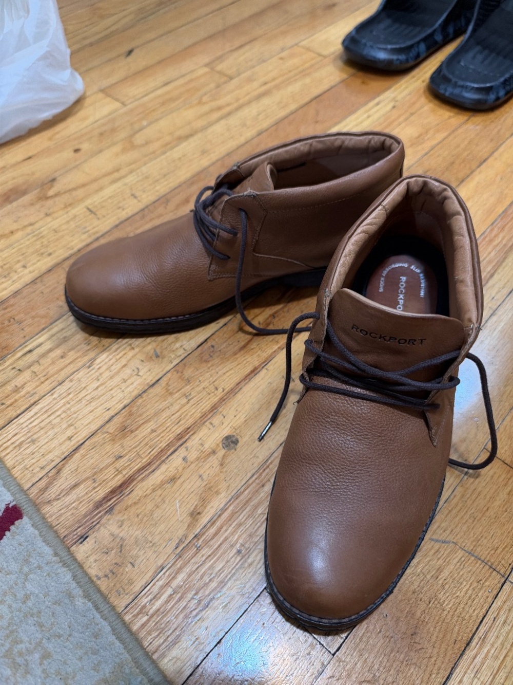 Rockport leather boots
